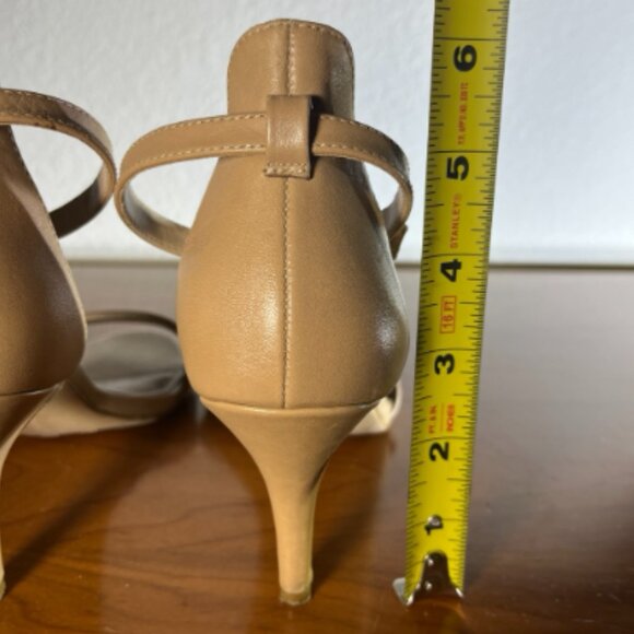 Kelly & Katie beige strappy kitten heels size 6 - Picture 4 of 9